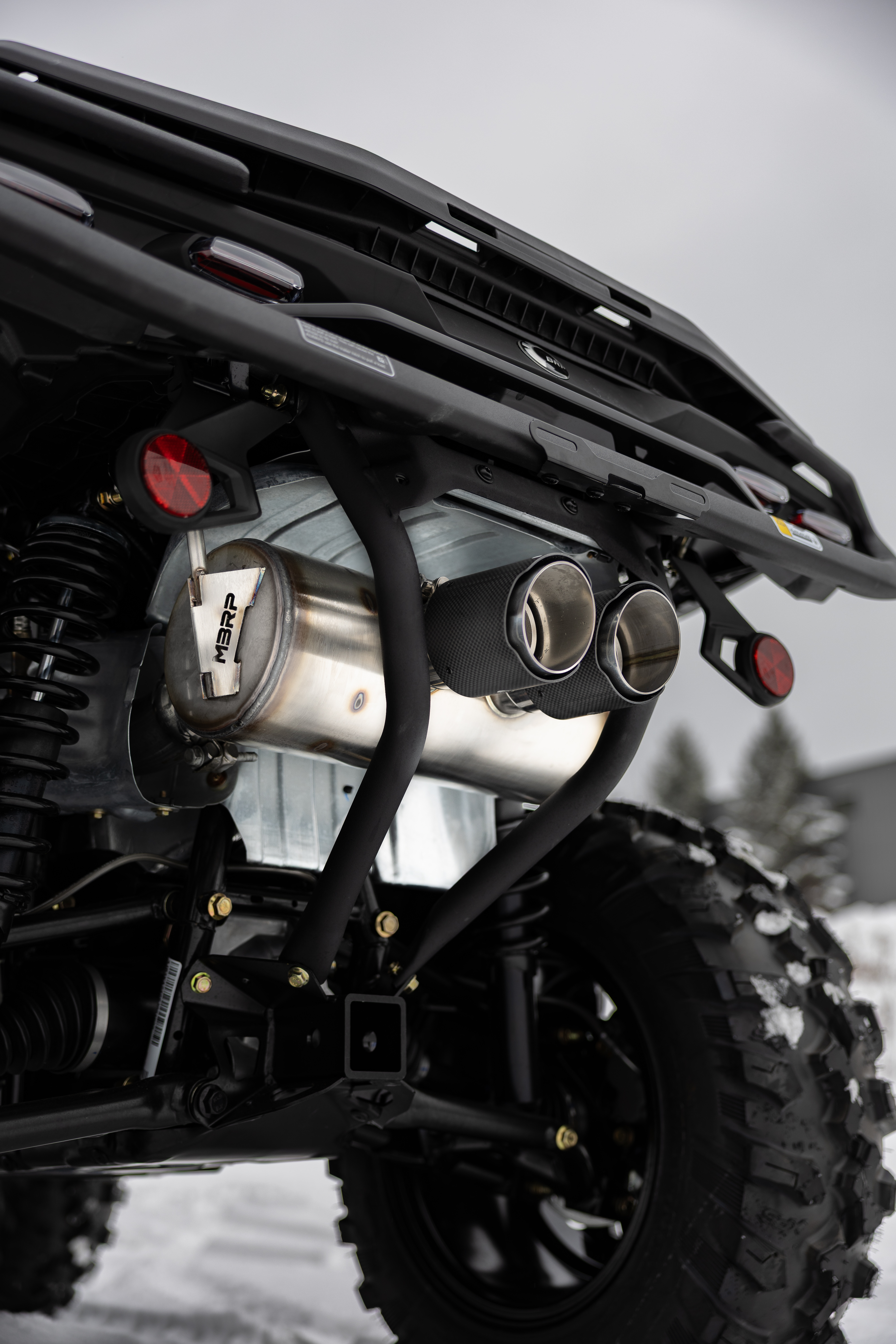 MBRP Exhaust AT-9224PT MBRP 6-Inch Single Slip-on, Dual Outlet, Performance.